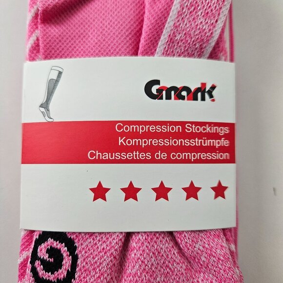 Gmark Womens High-Knee Athletic Full Compression Socks 3-Pack Size Large 8-10 - Picture 4 of 5